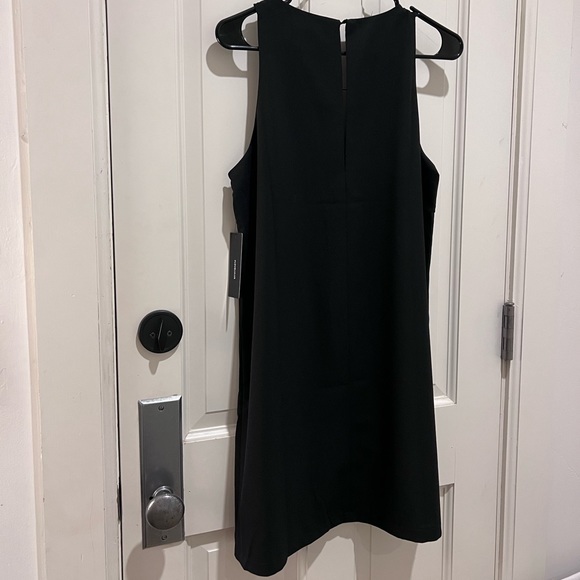 NWT Lulus Near or Bar Black Shift Dress Size Medium - Picture 9 of 9